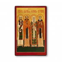 Staints Martyr Philothea of Arges, Venerable Daniil the Hermit, Saint Hierarch Peter Mogila, Venerable Nicodemus of Tismana