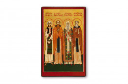 Staints Martyr Philothea of Arges, Venerable Daniil the Hermit, Saint Hierarch Peter Mogila, Venerable Nicodemus of Tismana