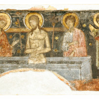 Jesus in the tomb
