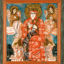 The Blessed Parasceva among the angels