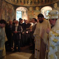 Divine service of Saint Justin, 2010 (2)