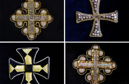 Crosses on the phelonion, the Great Lent