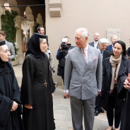 Printul Charles in vizita la Manastirea Stavropoleos